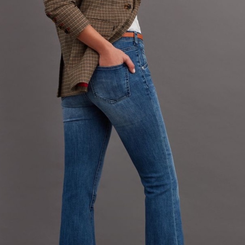 Pilcro Ultra High Rise Bootcut Jeans
